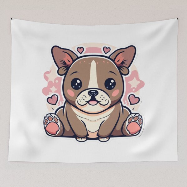 Item preview, cute doggy designed and sold by ARTERAMIX.