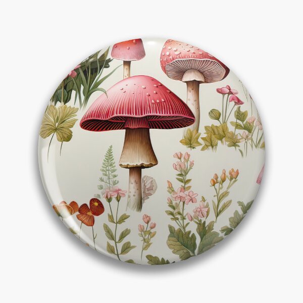 Item preview, mushroom seamless pattern designed and sold by ASdsign.