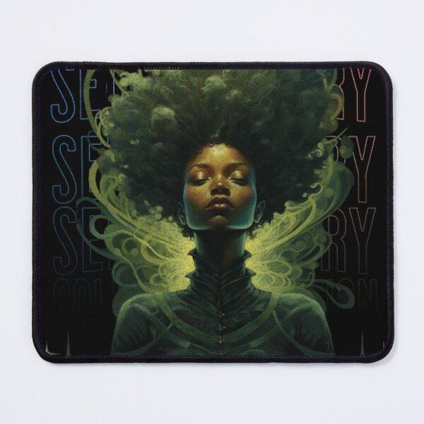Item preview, "Journey to Self: Mastery in Dark Cyan & Black, A Hyper-Realistic Fantasy. designed and sold by Brand Uno Studio.