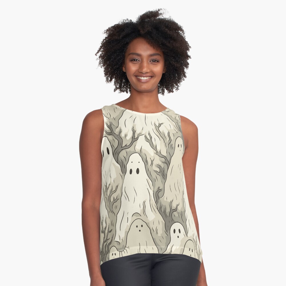 Item preview, Sleeveless Top designed and sold by Sawitee.