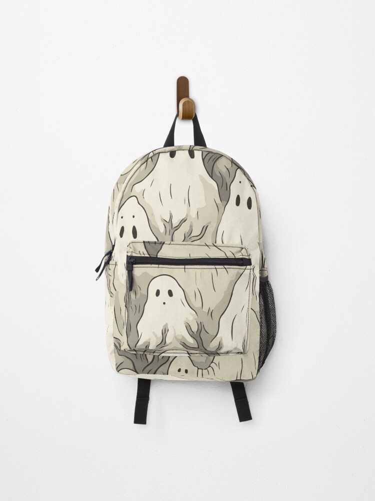 Thumbnail 1 of 3, Backpack, Ghost gathering seamless pattern designed and sold by Sawitee.