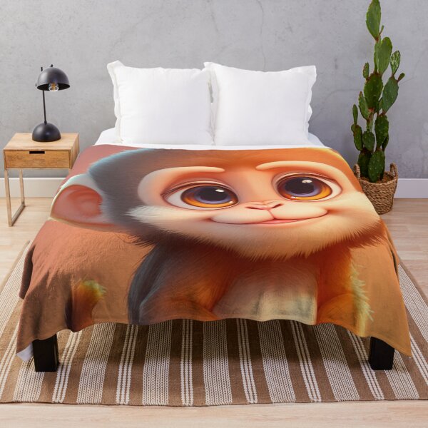 Item preview, Cute Animals monkey, cute, childish, child, happy, fun, baby designed and sold by Cyber Kids.