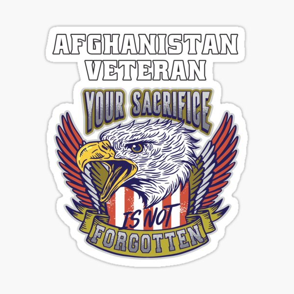 Afghanistan Veteran Stickers for Sale