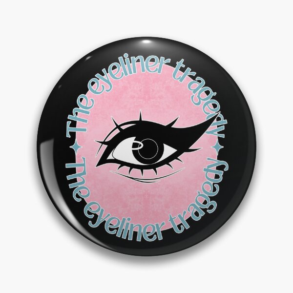 Item preview, The Eyeliner Tragedy | Eyeliner Meme  designed and sold by ObsidianDaz.