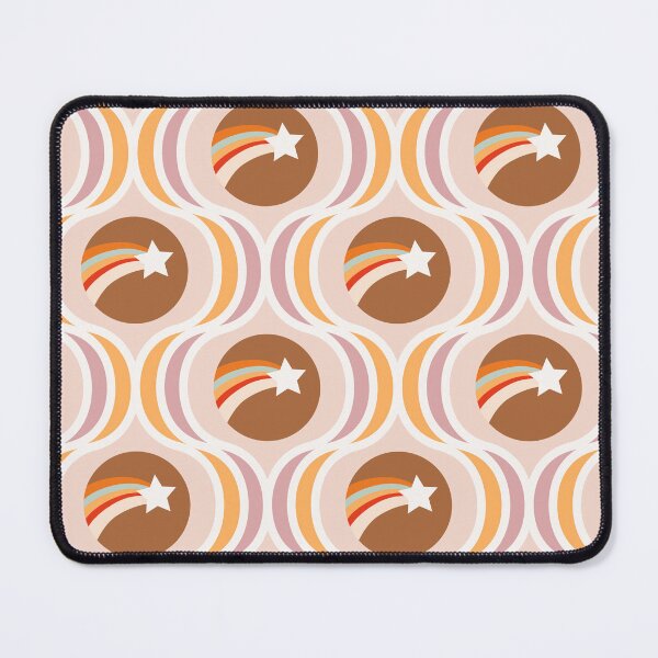 Item preview, galaxy groove retro stars ogee pattern designed and sold by colorofmagic.