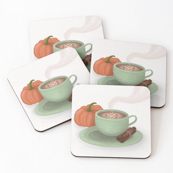 Item preview, Autumn pumpkin spice coffee  designed and sold by DHDoodles.