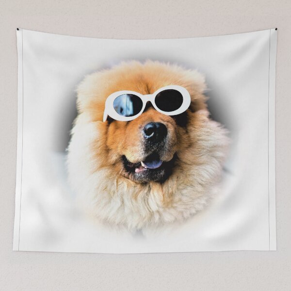 Artikelvorschau, Schönes goldenes Hundegesicht mit kühler Sonnenbrille entworfen und verkauft von robspencer.