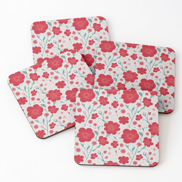 Item preview, Red Flower Seamless. designed and sold by CCT-Design.