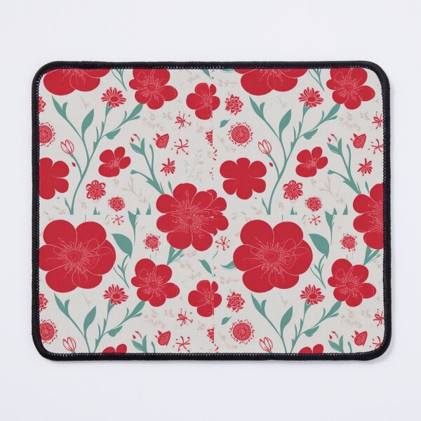 Item preview, Red Flower Seamless. designed and sold by CCT-Design.