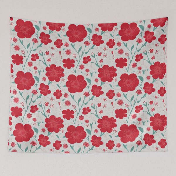 Item preview, Red Flower Seamless. designed and sold by CCT-Design.