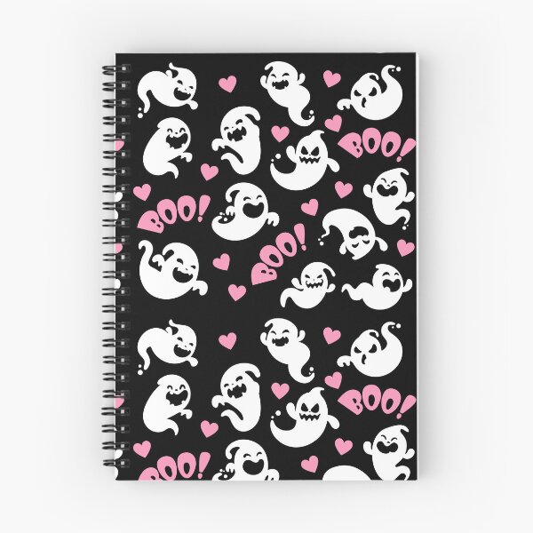 Item preview, Halloween Boo and Ghost Web Pattern designed and sold by BombasticBubble.