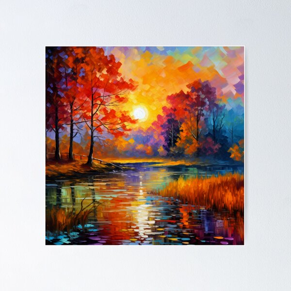 Item preview, Autumn Landscape 15 designed and sold by Dawn van Doorn.