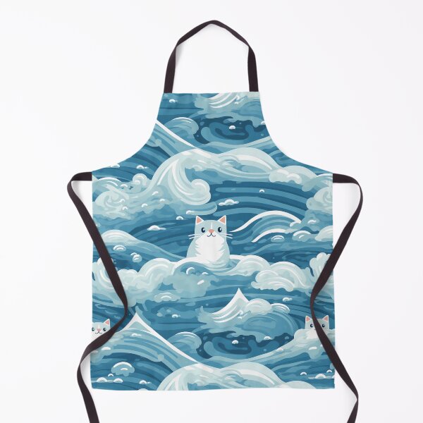 Item preview, arctic cat pattern and melting ice  designed and sold by DedeeArtthai.