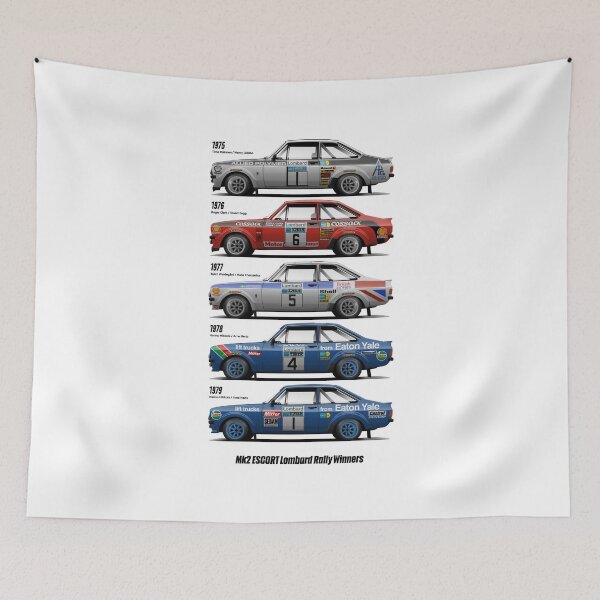 Item preview, Mk2 Escort RAC Lombard Rally Winners designed and sold by Axesent Okami.