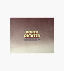 North Olmsted, Ohio | Retro Stripes Art Board