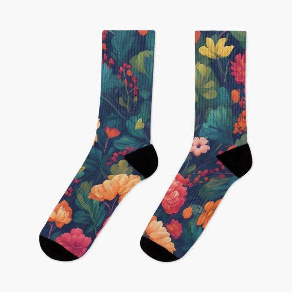 Item preview, A Colorful Pattern Design of Flowers and Trees designed and sold by deepakrode7.