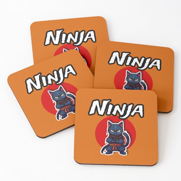 Item preview, Ninja cat  designed and sold by Roxburylane.