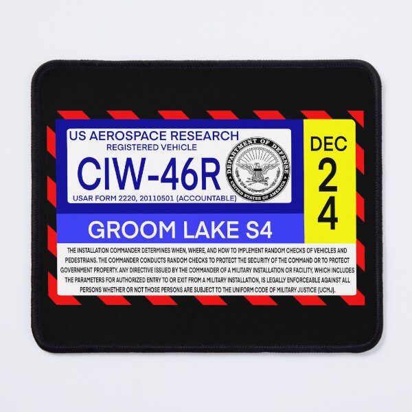 Item preview, Area 51 Groom Lake  UFOs Extraterrestrial Top Secret  designed and sold by clients.