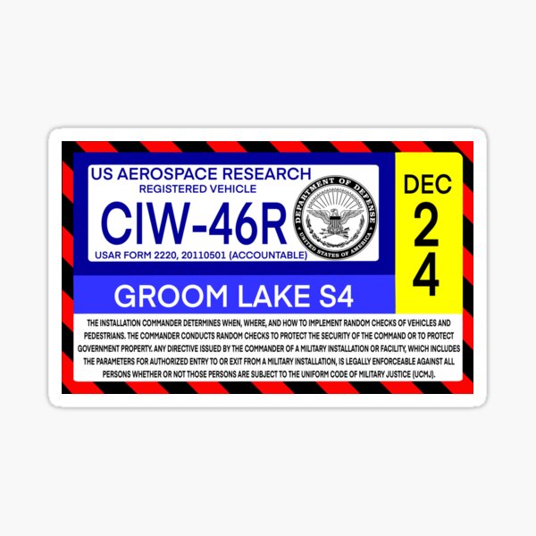 Item preview, Area 51 Groom Lake  UFOs Extraterrestrial Top Secret  designed and sold by clients.