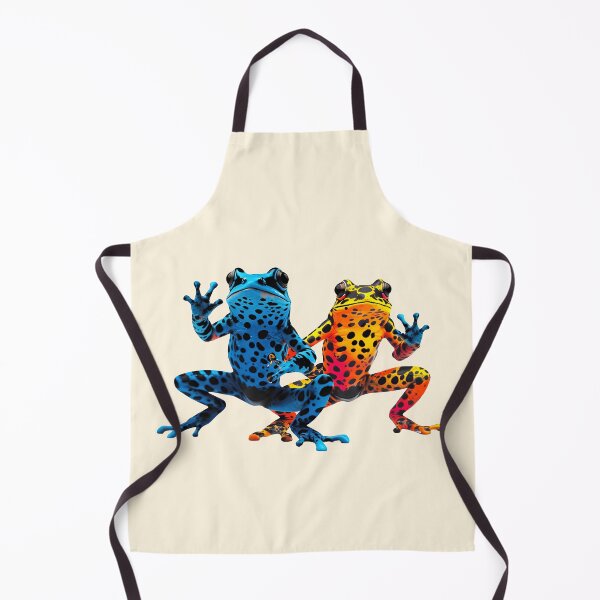 Item preview, Two poison frogs in the move designed and sold by Art Happens.
