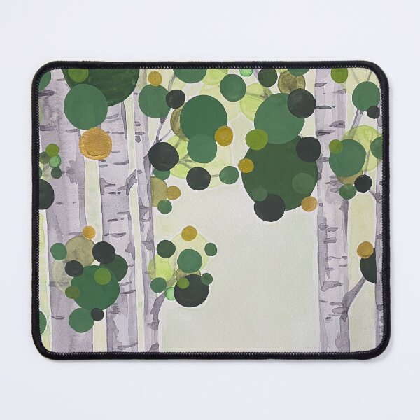 Aperçu de l'œuvre Arbres à bulles vertes créée et vendue par Art by Dorothy Goulet.