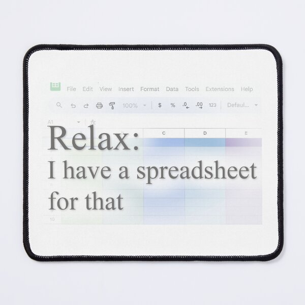 Item preview, Relax: I have a spreadsheet for that designed and sold by CraftyPawsSB.