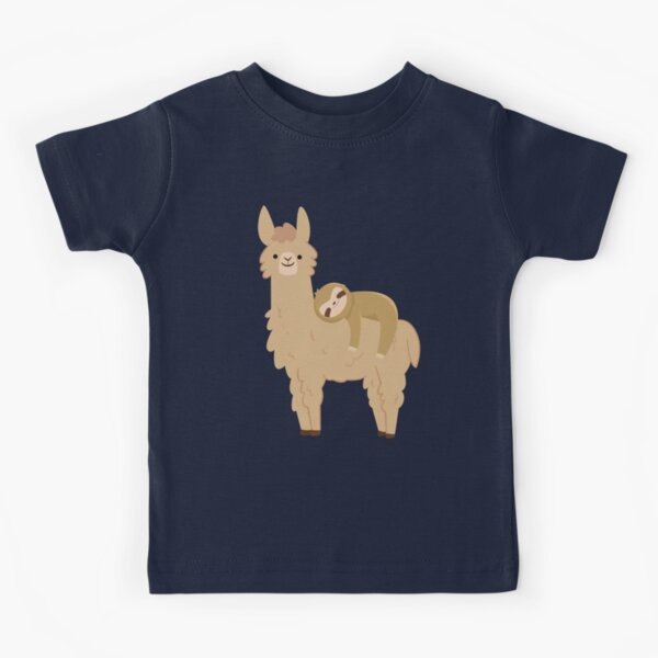 Baby And Toddler Girls Short Sleeve 'Mommy Makes Me Smile' Llama