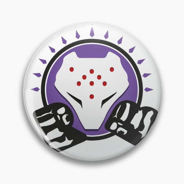 Item preview, OW2 - Ramattra - boxing fists - redbubble special purple designed and sold by ranzhans.