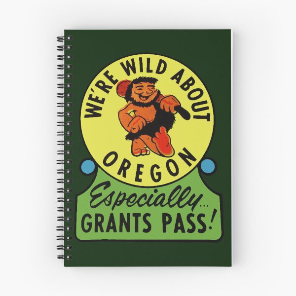 Item preview, Oregon Grants Pass Vintage Travel Decal designed and sold by bruengene.