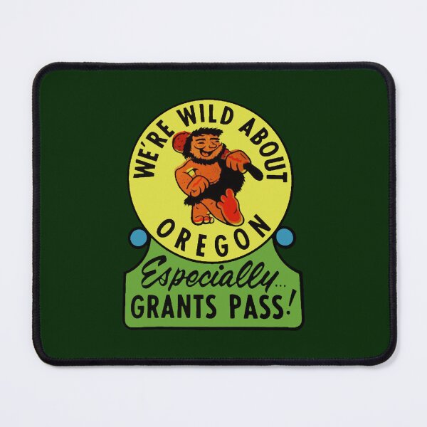 Item preview, Oregon Grants Pass Vintage Travel Decal designed and sold by bruengene.