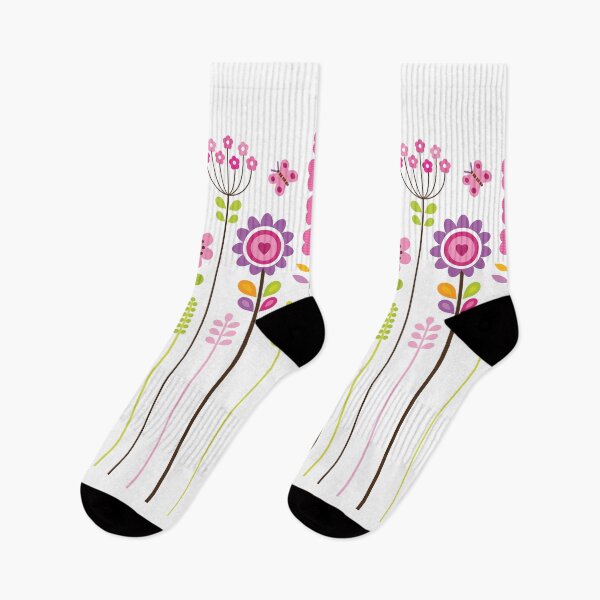 Item preview, Mod Garden - Pink and Purple designed and sold by Daisy Beatrice.