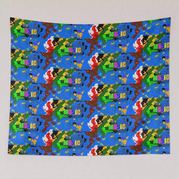 Item preview, Music around the globe designed and sold by Raina Shea.