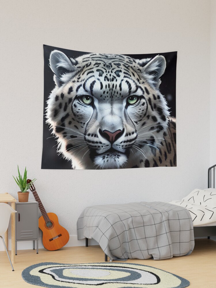 Snow Leopard Tapestry