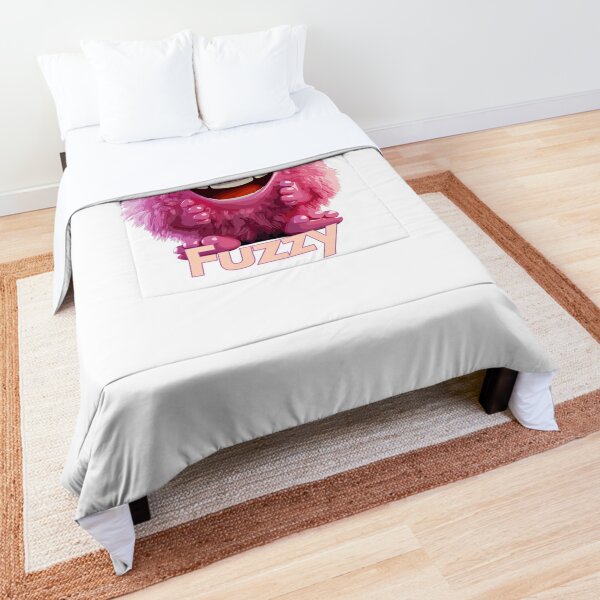Fuzzy Louie Bed - Pink