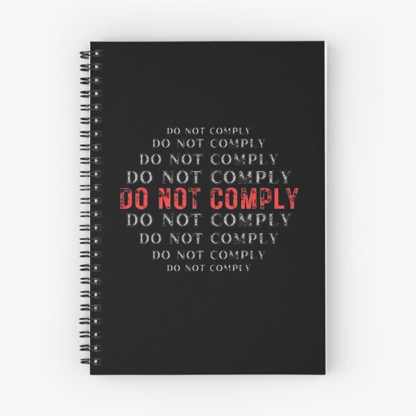 Item preview, Do not comply. I will not comply designed and sold by Aesthetic-Verse.