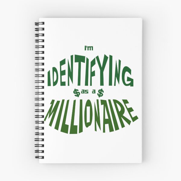 Item preview, $ I'm Identifying as a Millionaire $ designed and sold by Andynmike.