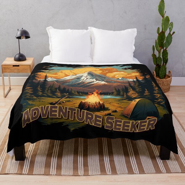 Item preview, Adventure seeker - Wild adventure - camping lovers designed and sold by JansenGS.