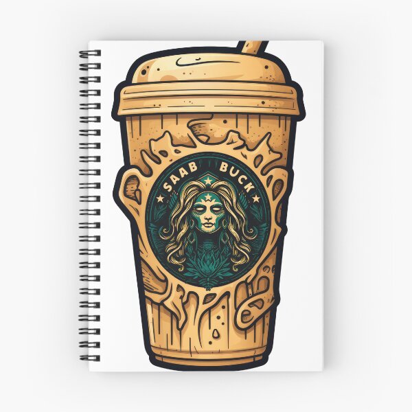 Item preview, Coffee Cup Skeleton Starbuck "SAABBUCK" designed and sold by PaTToStudio.