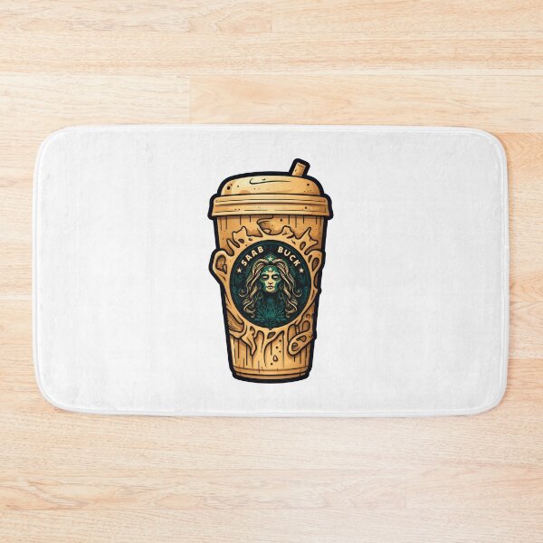 Item preview, Coffee Cup Skeleton Starbuck "SAABBUCK" designed and sold by PaTToStudio.
