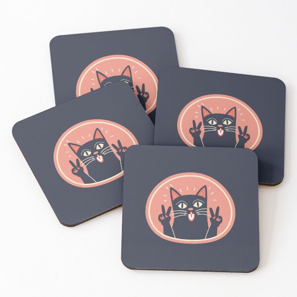 Item preview, Paws for Peace Cat designed and sold by fetch-it-studio.