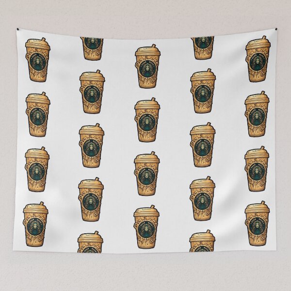 Item preview, Coffee Cup Skeleton Starbuck "SAABBUCK" designed and sold by PaTToStudio.