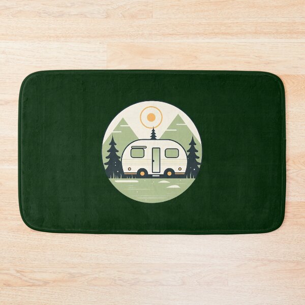 Item preview, Minimalist Green Airstream Adventurer designed and sold by bruengene.