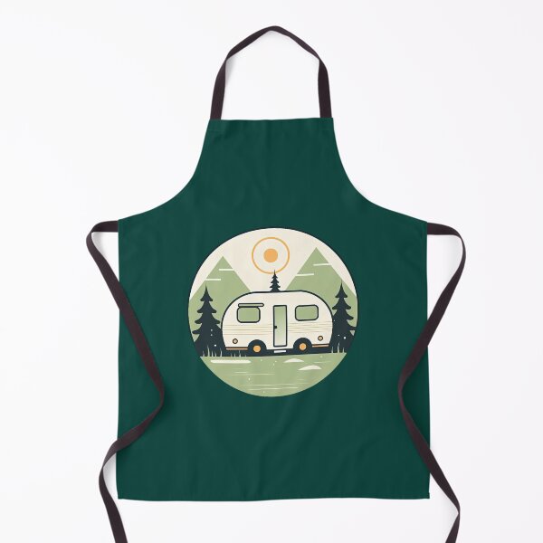 Item preview, Minimalist Green Airstream Adventurer designed and sold by bruengene.