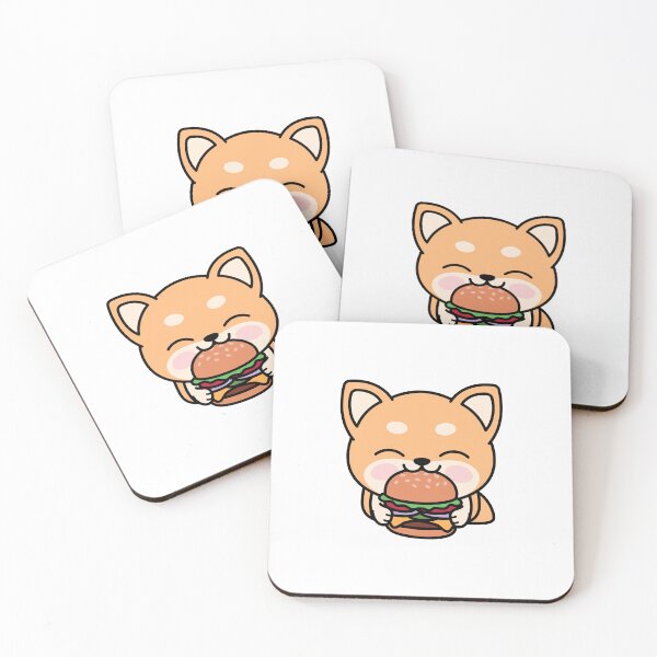 Item preview, Burger Shiba designed and sold by SideQuestDoodles.