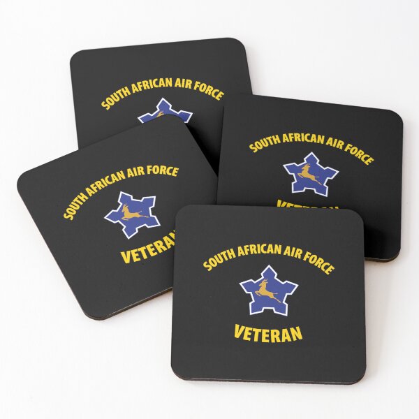 Item preview, South African Air Force (SAAF) Veteran (Springbok Yellow Text) designed and sold by YonkePosters.