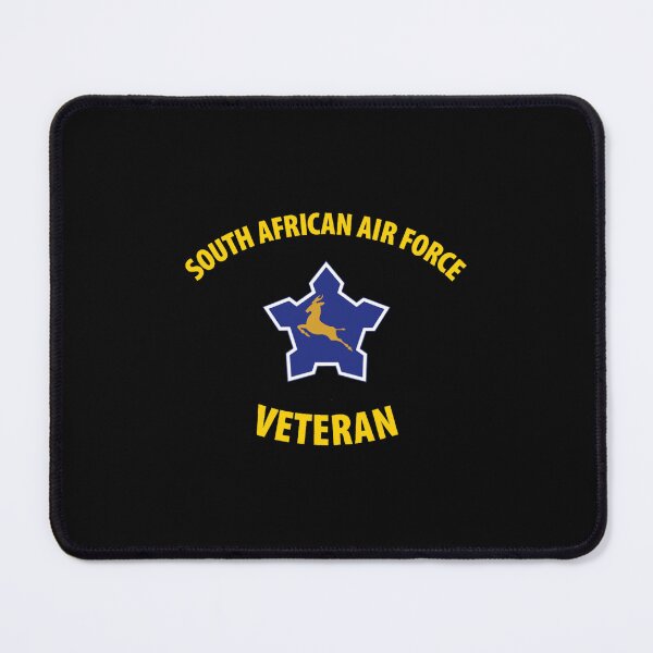 Item preview, South African Air Force (SAAF) Veteran (Springbok Yellow Text) designed and sold by YonkePosters.