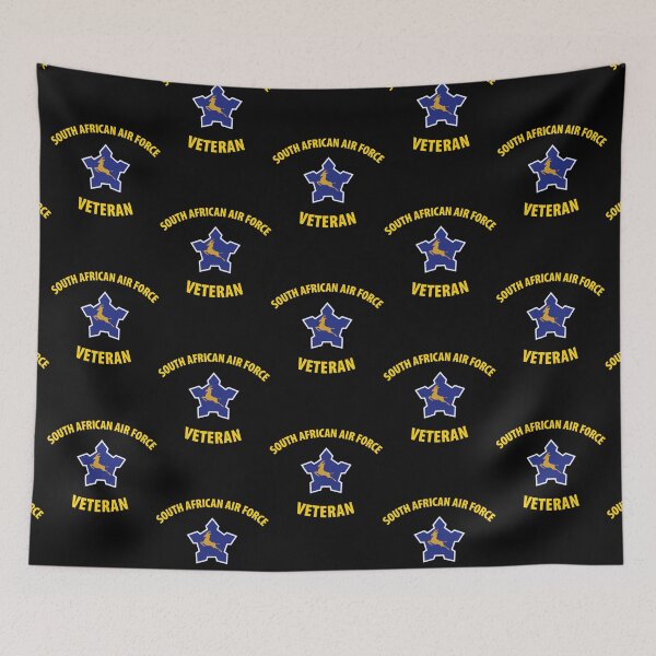 Item preview, South African Air Force (SAAF) Veteran (Springbok Yellow Text) designed and sold by YonkePosters.