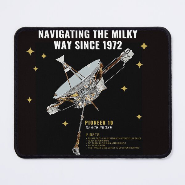 Item preview, Pioneer 10 Space Probe - Geek - Essential designed and sold by PosiPrints.
