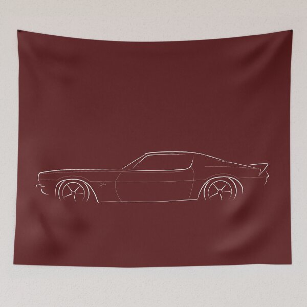 Item preview, 1970 Camaro - Profile stencil, white designed and sold by mal-photography.