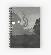 Regnerisches Schiff & Kraken Spiralblock